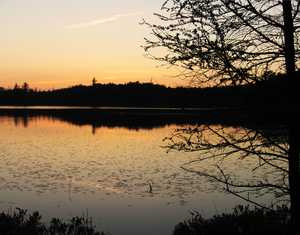 "Adirondack Sunset" image