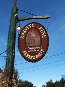 "Knotty Pine Sign"