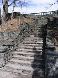 "Taughannock stairway" image