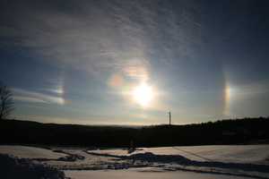 "Sundogs in Winter" image