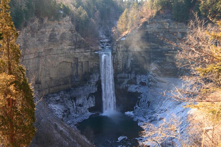 Taughannock with Ice photo