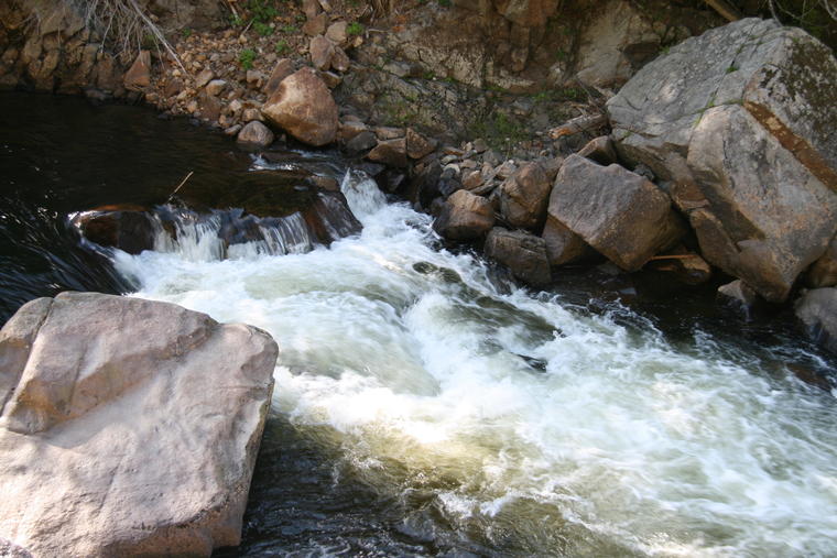 White Water on the Ausable photo