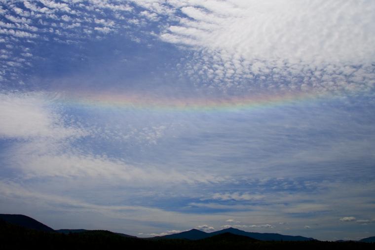 Fire Rainbow over Whiteface photo